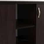Buffet Bas 4 Portes - Étagères centrales - Finition Noyer | Liquidation Totale – Image 3