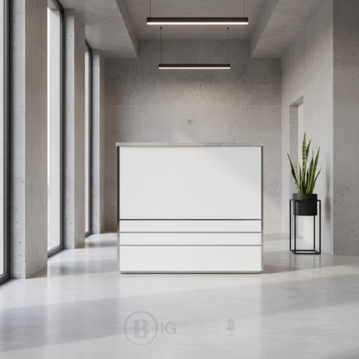 Bureau de Comptoir de Réception A800 - 80/100/120/140 cm – Image 4