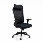 Chaise de bureau ergonomique en mesh avec appui-tête – Confort professionnel – Réglable & respirante – Image 3