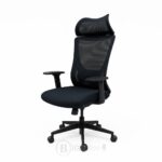 Chaise de bureau ergonomique en mesh avec appui-tête – Confort professionnel – Réglable & respirante – Image 4