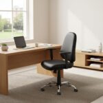 Chaise Fenix en Similicuir - Confort Ergonomique - Finition Professionnelle – Image 4