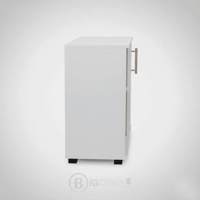 Meuble de Rangement en Liquidation - 80×40×75 cm - Blanc MDF – Image 3