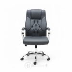 Pack Fauteuil de Direction 1024 - 1 Siège Président + 2 Sièges Visiteur - Design Premium Gris – Image 2