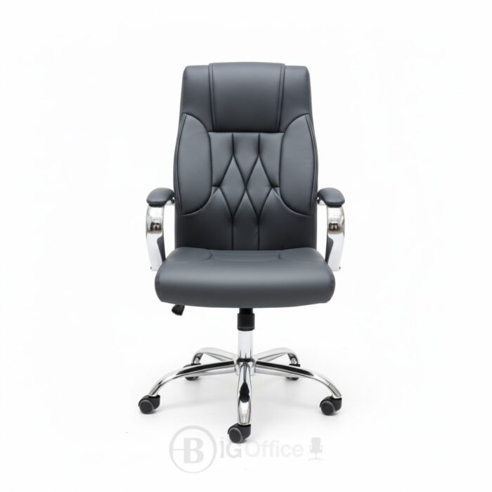 Pack Fauteuil de Direction 1024 - 1 Siège Président + 2 Sièges Visiteur - Design Premium Gris – Image 2