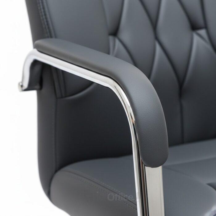Pack Fauteuil de Direction 1024 - 1 Siège Président + 2 Sièges Visiteur - Design Premium Gris – Image 8