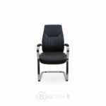 Pack Fauteuil de Direction 106V - 1 Fauteuil Directeur + 2 Fauteuils Visiteurs - Simili Cuir Noir – Image 6