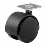 Roulette pour caisson de bureau - Roulette pivotante robuste 50 mm – Image 3