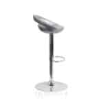 Tabouret de bar design en ABS – Réglable en hauteur avec base chromée – Image 2