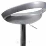 Tabouret de bar design en ABS – Réglable en hauteur avec base chromée – Image 4