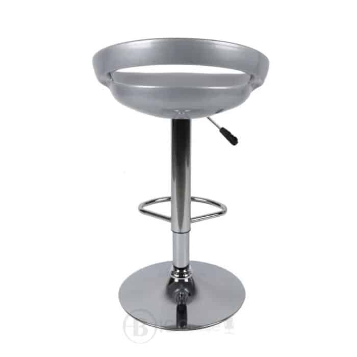 Tabouret de bar design en ABS – Réglable en hauteur avec base chromée – Image 7