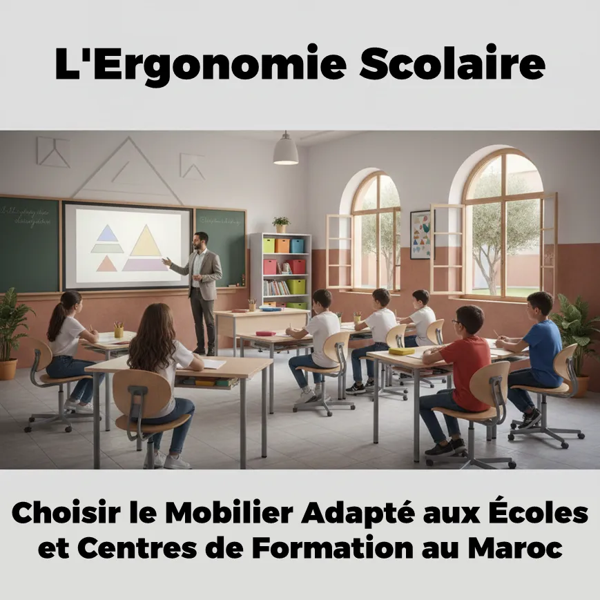 L'Ergonomie Scolaire Choisir le Mobilier Adapté aux Écoles et Centres de Formation au Maroc