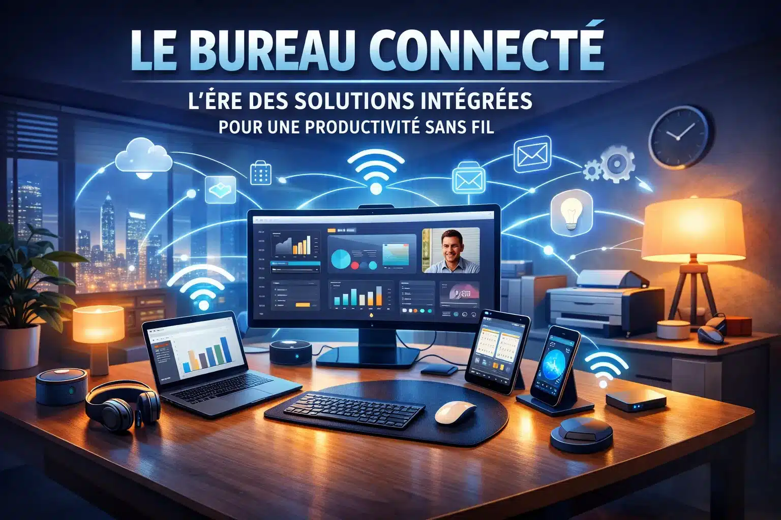 Le Bureau Connecté L'Ère des Solutions Intégrées pour une Productivité Sans Fil