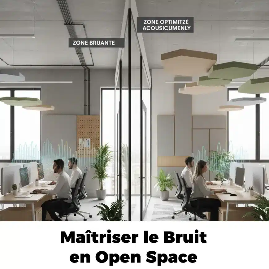 Maîtriser le Bruit en Open Space