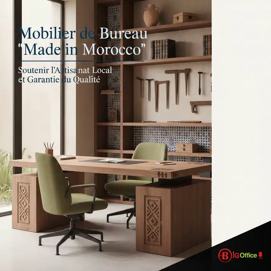 Mobilier de Bureau Made in Morocco