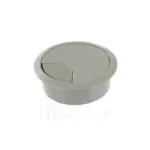 Passe-câbles rond de bureau en plastique – Cache câbles encastrable