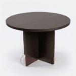 Table Ronde 120 cm en MDF - Liquidation Totale | Big Office Maroc