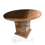 Table basse ronde en bois - LIQUIDATION