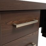 Bureau de Direction MAJESTÉ (Wengé): Luxe Traditionnel & Rangement Exécutif Intégré – Image 7