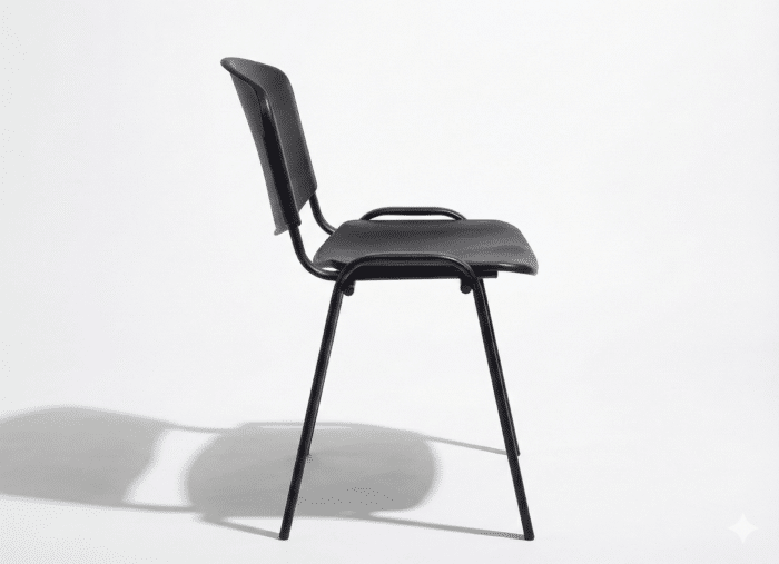 Chaise ISO PVC – Empilable, solide et disponible en plusieurs couleurs – Image 2