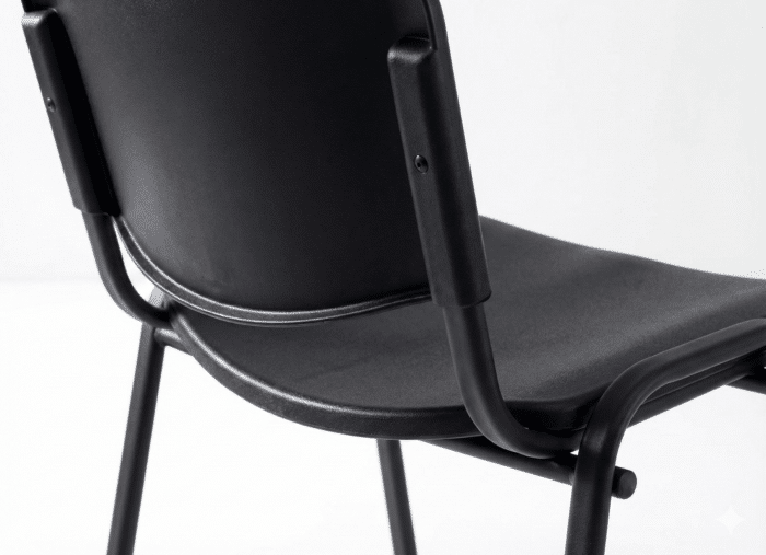 Chaise ISO PVC – Empilable, solide et disponible en plusieurs couleurs – Image 3