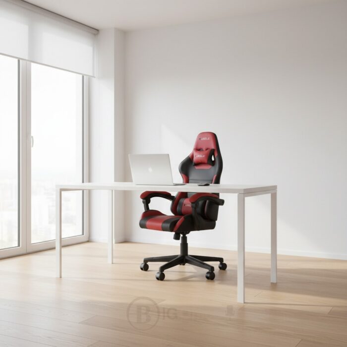 Chaise Gaming Ergonomique F-041A - Fauteuil Gamer Confort Pro avec Accoudoirs & Dossier Inclinable – Image 6