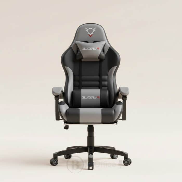 Chaise Gaming F-041A Ergonomique – Similicuir PU – Confort Gaming & Bureau | Maroc – Image 3