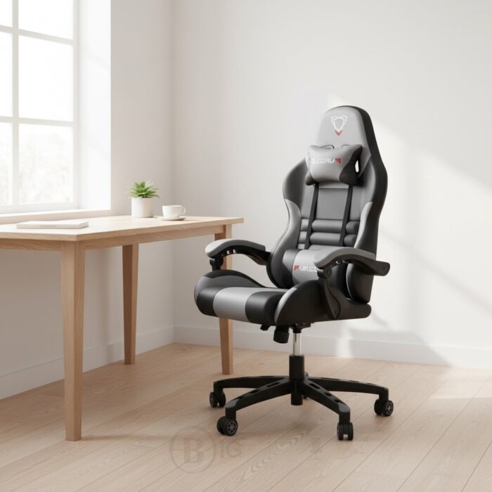 Chaise Gaming F-041A Ergonomique – Similicuir PU – Confort Gaming & Bureau | Maroc – Image 8