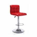 Chaise Tabouret Rouge - Promo Fin d’Année | Big Office Maroc