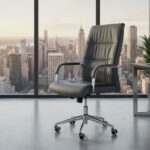 Fauteuil de Direction 786P Gris: Le Confort Ergonomique au Design Épuré (Maroc) – Image 7