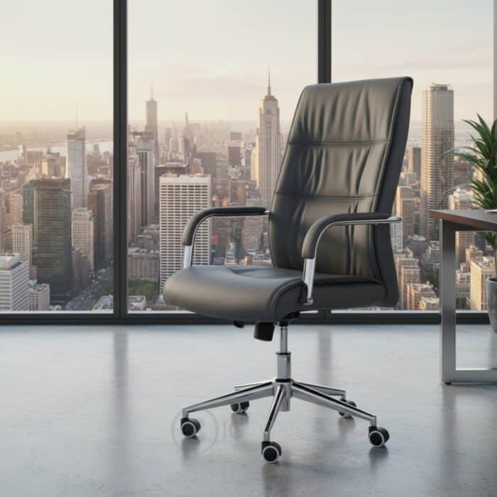 Fauteuil de Direction 786P Gris: Le Confort Ergonomique au Design Épuré (Maroc) – Image 7
