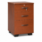 Caisson de bureau 3 tiroirs en bois – Liquidation stock