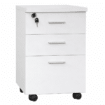 Caisson mobile 3 tiroirs blanc – Liquidation totale