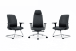 Ensemble de chaises de bureau ergonomiques – Manager & Visiteurs