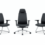 Ensemble de chaises de bureau ergonomiques – Manager & Visiteurs