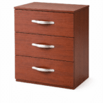 Liquidation Totale – Caisson de Bureau 3 Tiroirs en MDF