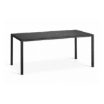 Table de bureau moderne en métal noir -Design minimaliste professionnel - Dimension 120x60x75 cm