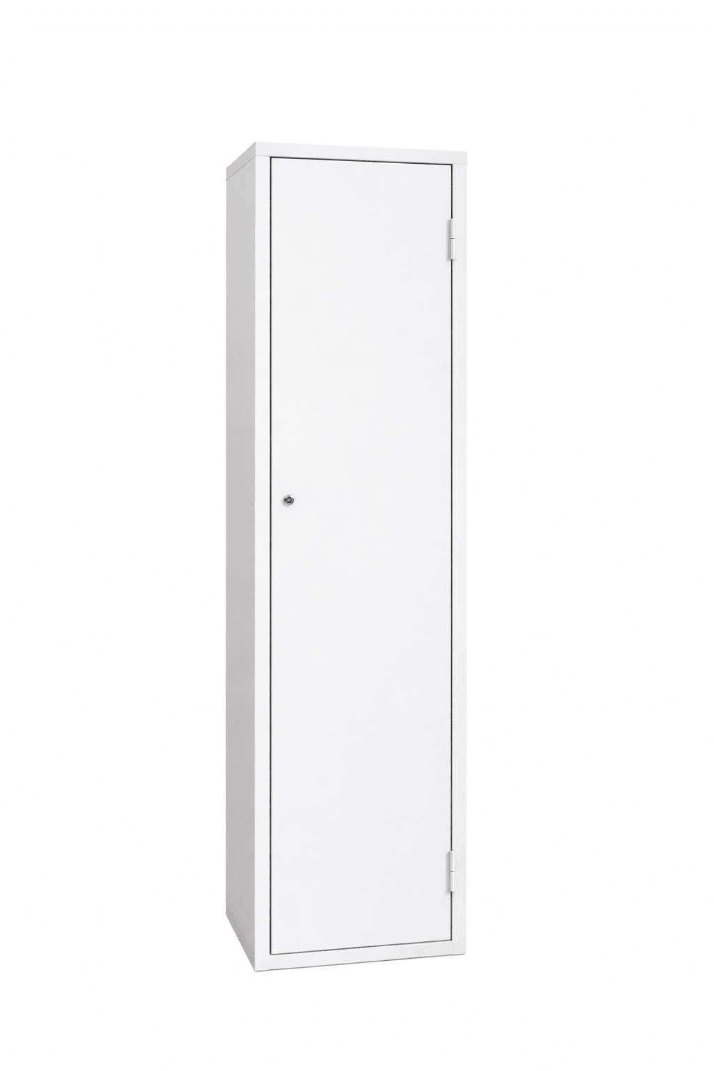 Armoire métallique haute blanche 10 portes battantes meuble clapet bureau BigOffice.ma