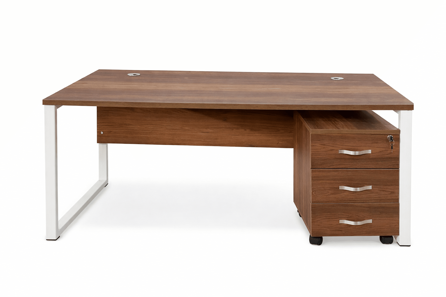 Bureau de direction MDF caisson mobile Maroc