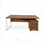 Bureau de direction en MDF avec caisson mobile – Design moderne et fonctionnel