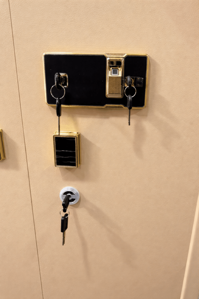Coffre-fort de sécurité à empreinte digitale et combinaison électronique – Grande capacité – Image 2