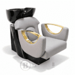 Fauteuil Bac à Shampoing Luxe Gold S-7298 – Salon de Coiffure Professionnel