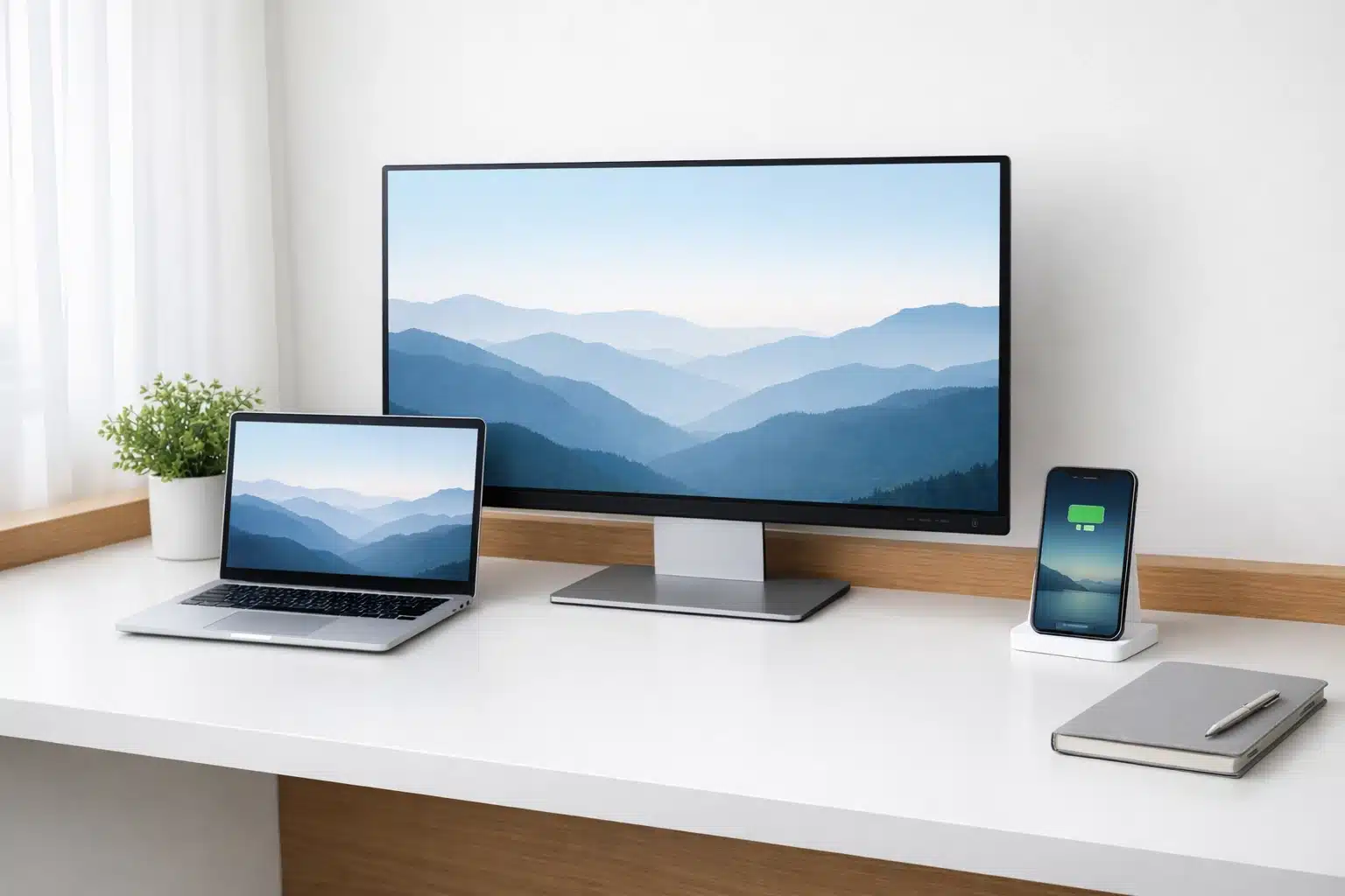Gestion des câbles au bureau dans un espace de travail professionnel