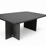 Table de Réunion 200x120 cm – Design Moderne en Bois Mélaminé