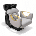 Fauteuil Bac à Shampoing Luxe Gold S-7298 – Salon de Coiffure Professionnel – Image 2