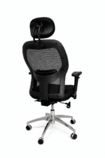 Fauteuil de bureau ergonomique avec accoudoirs réglables – dossier mesh – Image 2