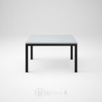 Table basse semi-métallique 60×60×45 cm