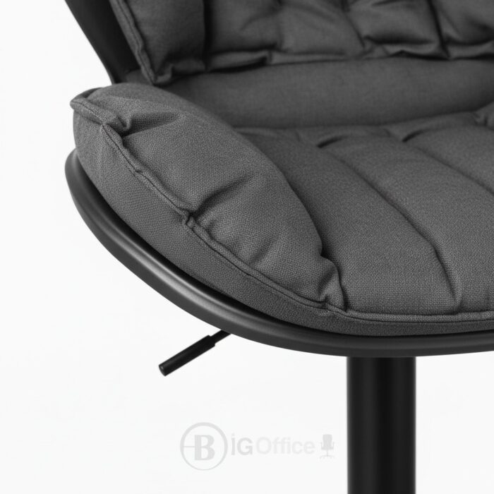 Tabouret en similicuir réglable – Design moderne – Image 4