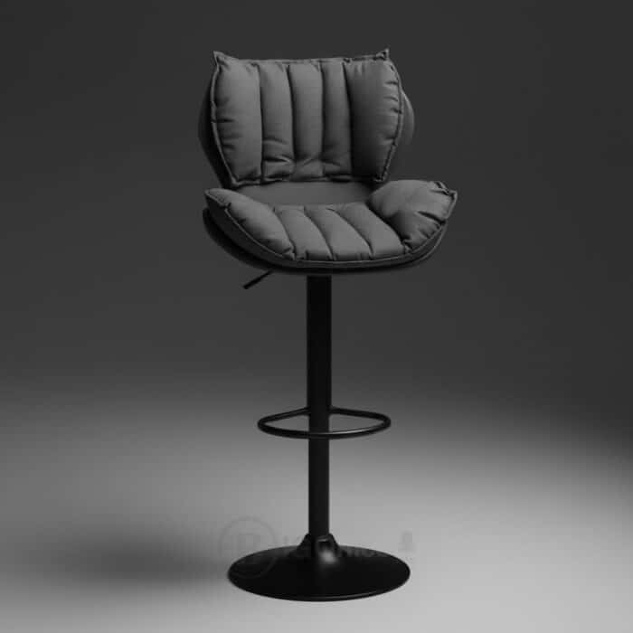 Tabouret en similicuir réglable – Design moderne – Image 5