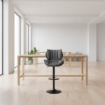 Tabouret en similicuir réglable – Design moderne – Image 7