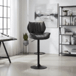 Tabouret en similicuir réglable – Design moderne – Image 8
